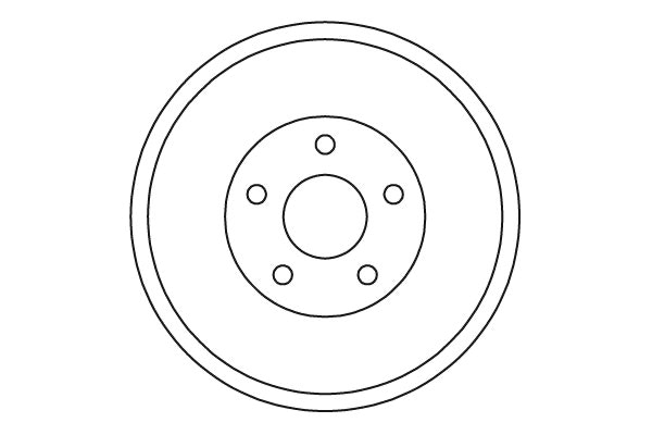 NF PARTS Тормозной барабан 254401NF